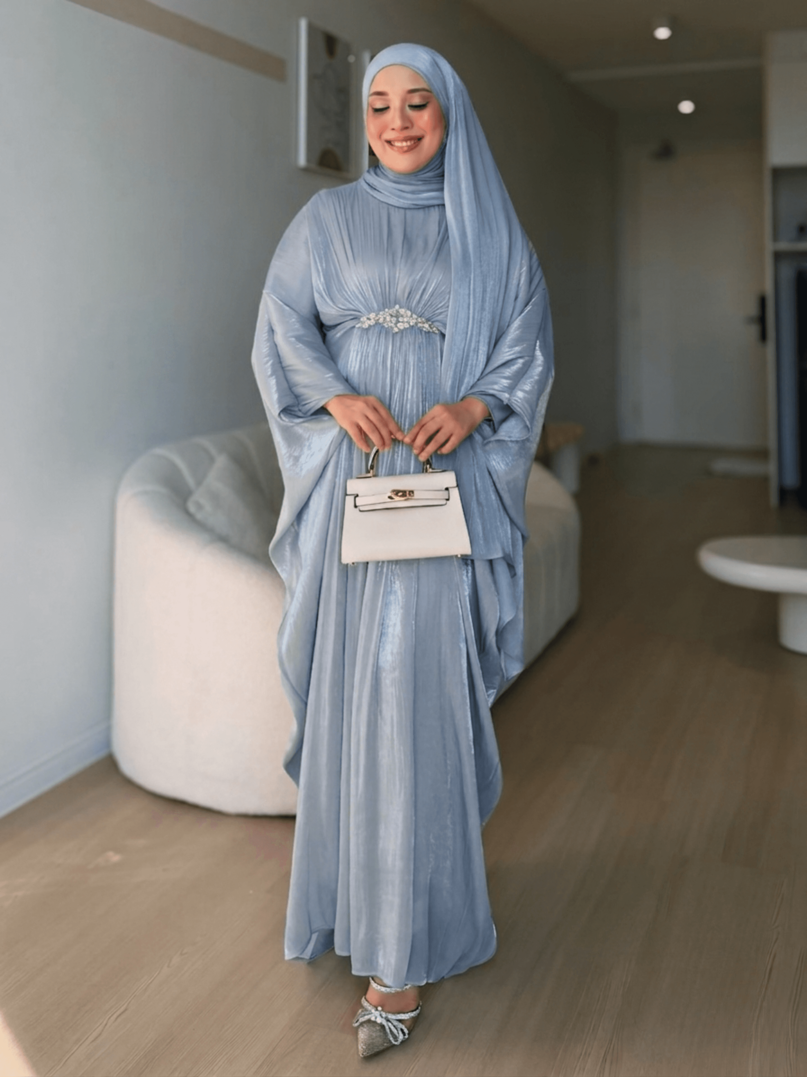 Kaftan Ammelia - Dusty Blue